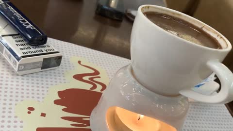 Hot coffee drinks