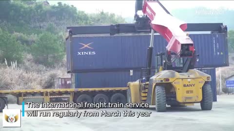 The Yellow Economic Specter - The first Wuyishan international freight train departs to Europe