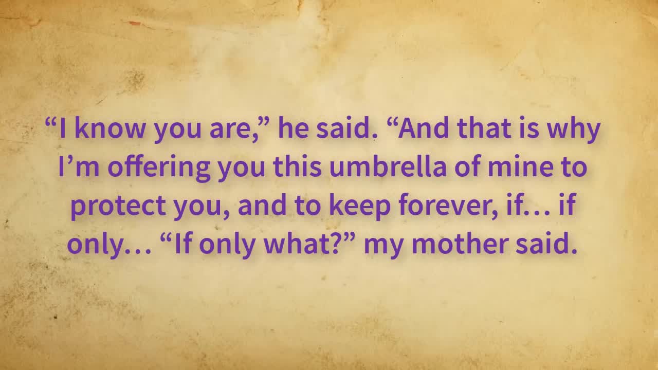 English Story: The Umbrella Man by Roald Dahl