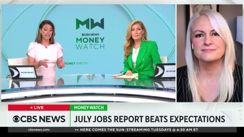 Markets react to strong July jobs report