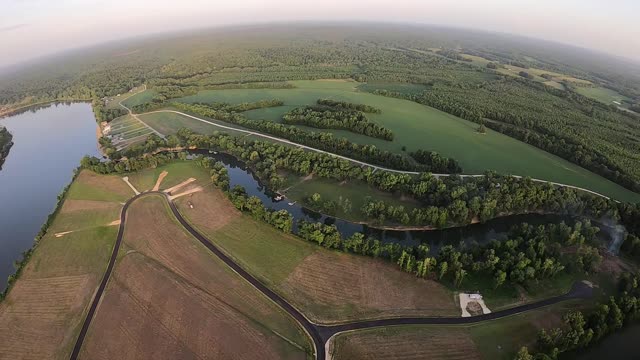 Paramotor Flying Around Savannah Tennessee Part 3