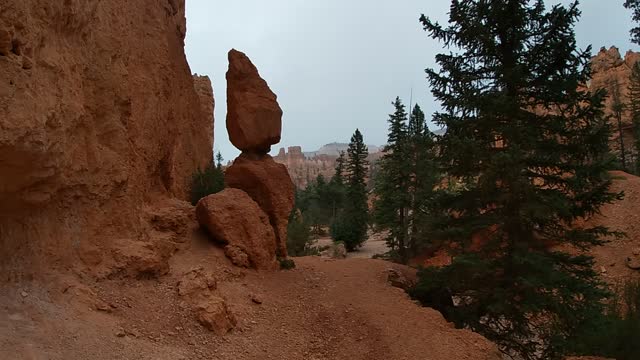 Walking Navajo Trail Bryce Canyon Utah July 26, 2021