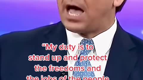 A wonderful speech by the host