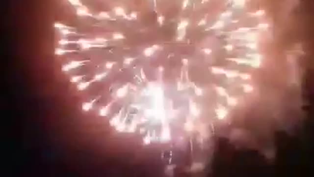 Beautiful fireworks!