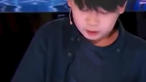 A child magick trick its amazing