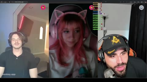 Zherka meets an E-girl on omegle