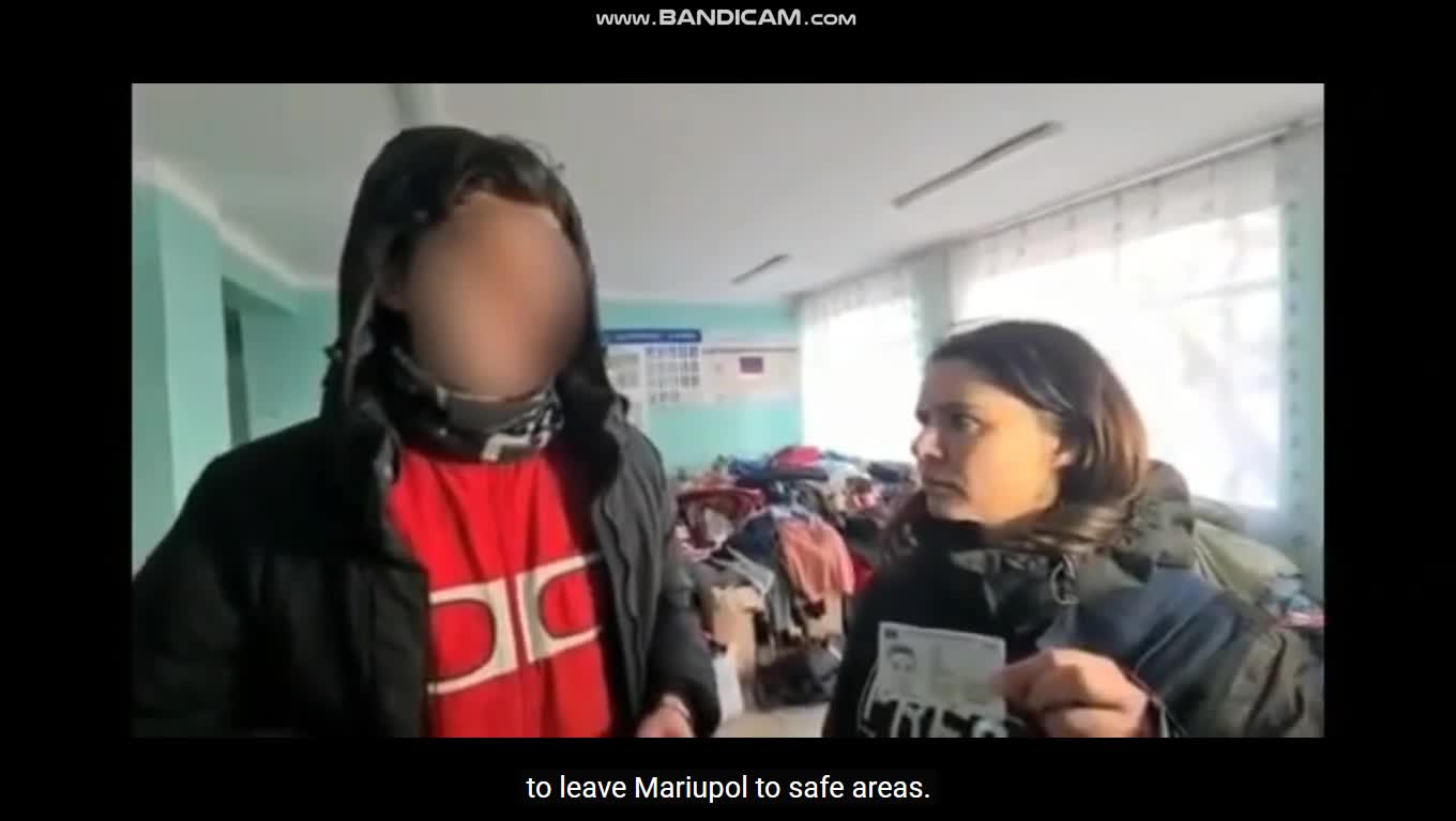 Azov Didnt Let People Leave