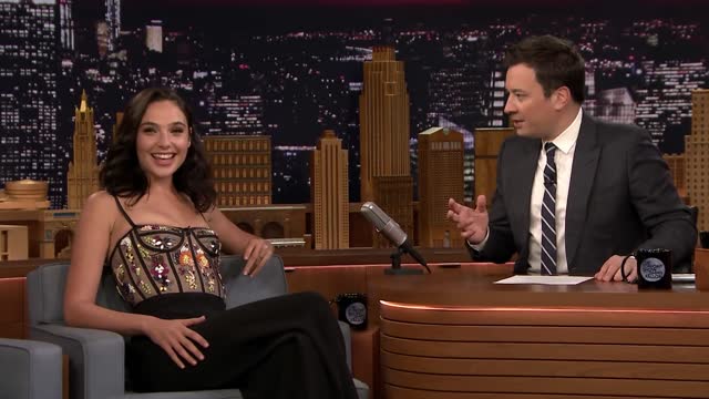 Gal Gadot Tries a Reese_s Peanut Butter Cup for the First Time