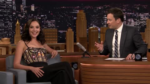 Gal Gadot Tries a Reese_s Peanut Butter Cup for the First Time