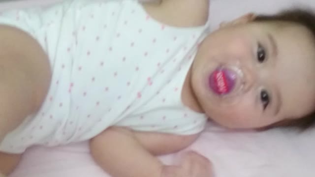 Baby and dummy