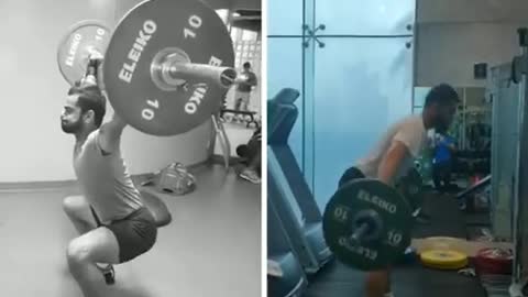 Virat Kohli workout video 📷📸😱😱