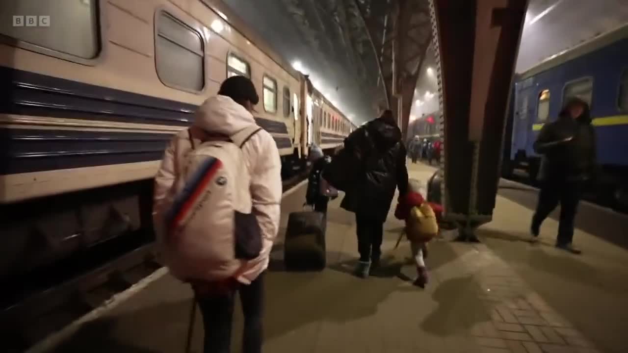 The Rescue Express - the trains helping millions of Ukraine’s people reach safety