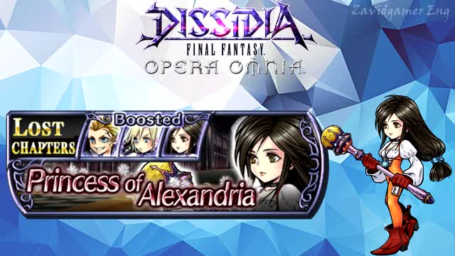 DFFOO Cutscenes Lost Chapter 20 Garnet Princess of Alexandria (No gameplay)