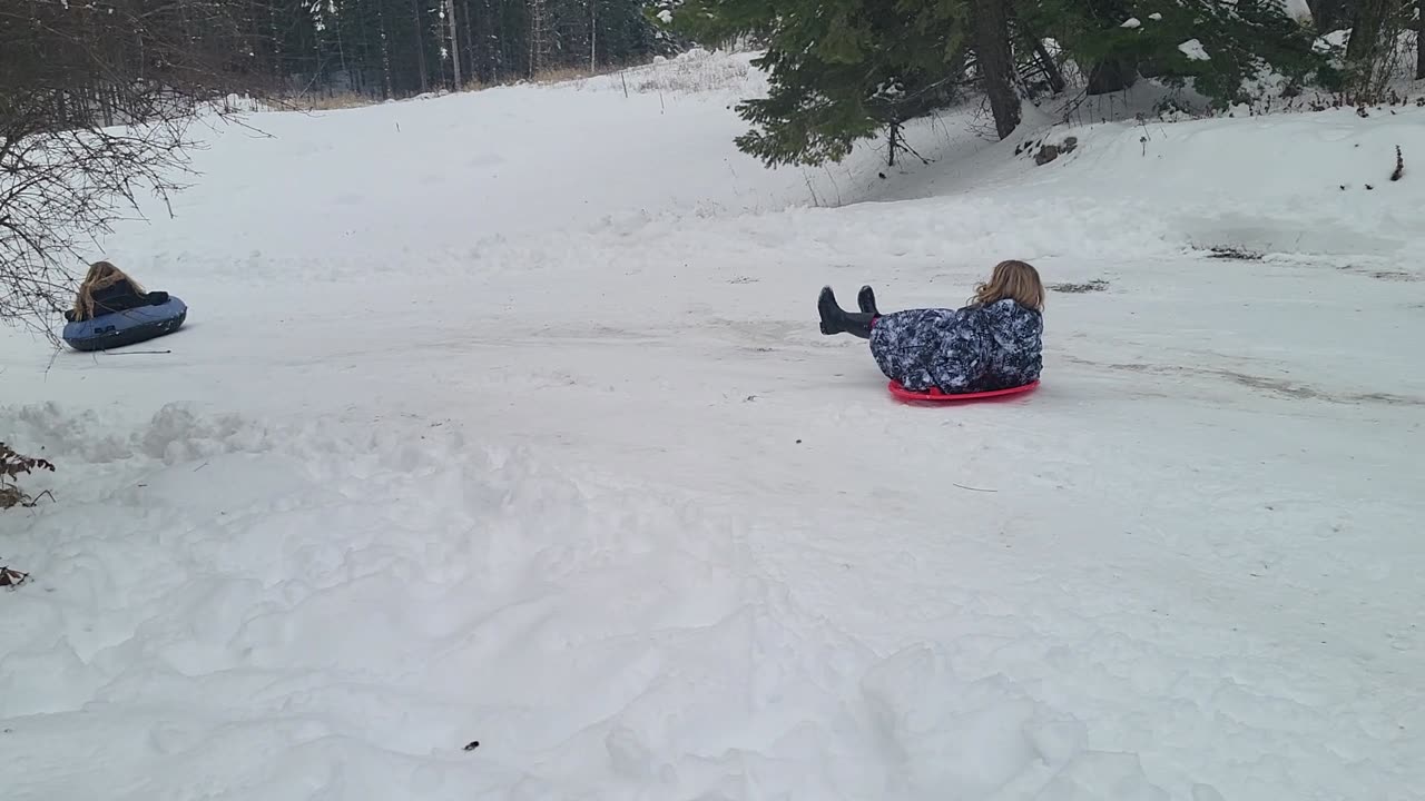 Sunday sledding