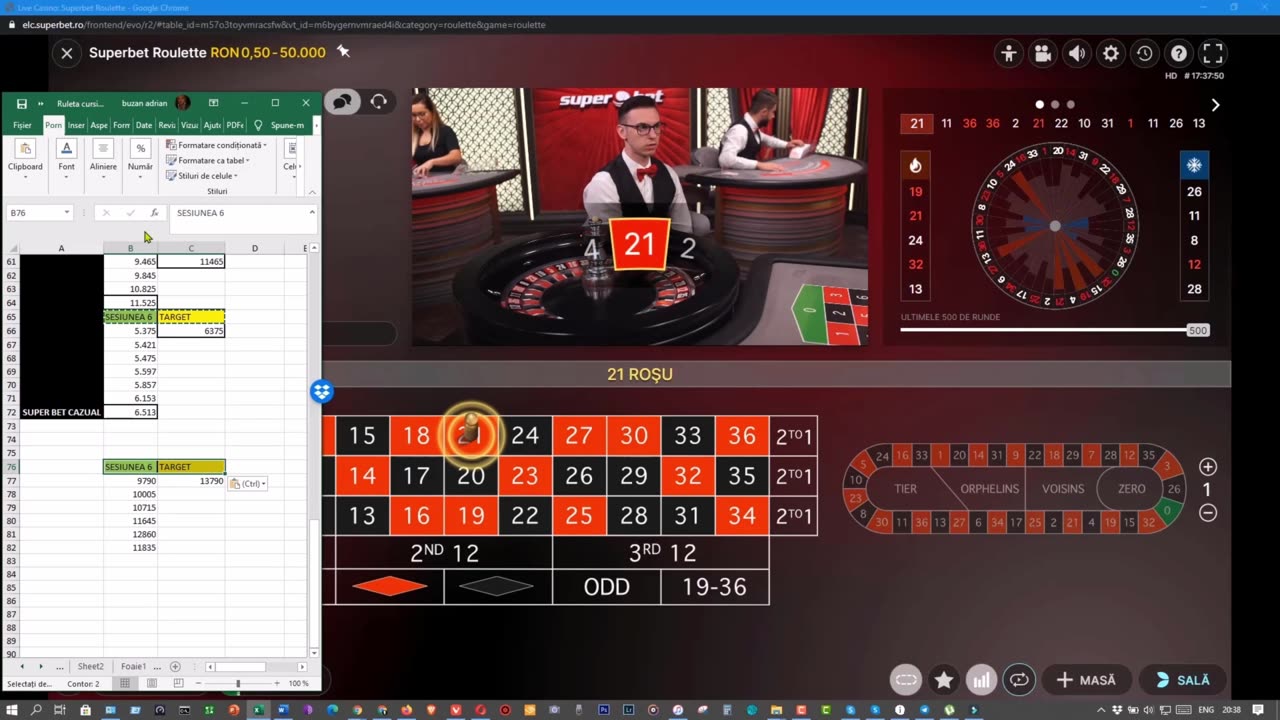 ᴴᴰ [ 🟢 MONEY ONLINE ] BEST Roulette Method | Strategy 2023 - ADRIAN BUZAN [ LIVE ]