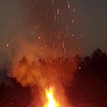 Midsummer night bonfire!