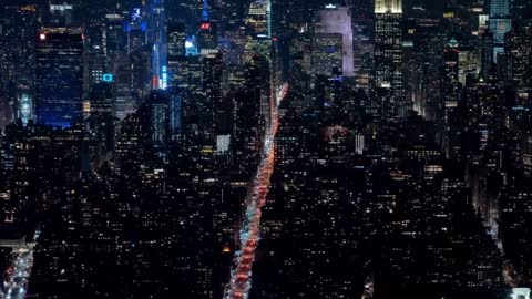 Nightscape of New York