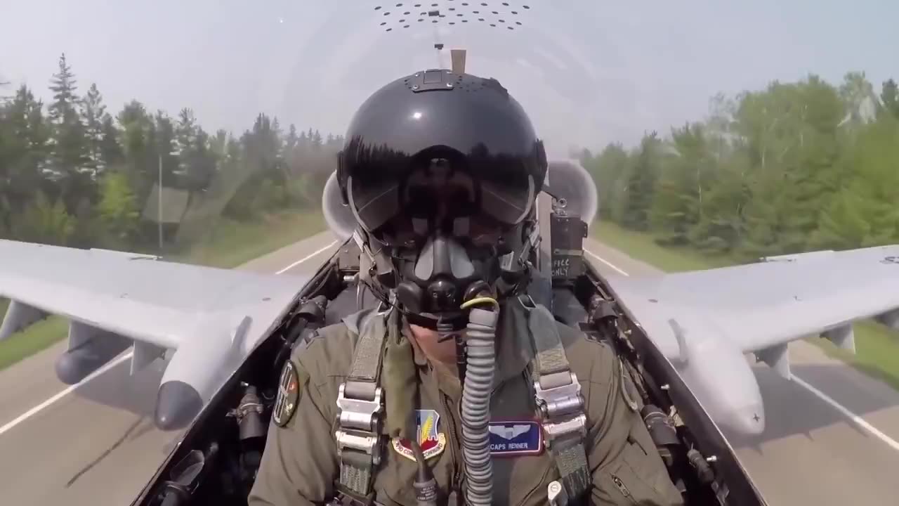 "Watch: A-10 Warthog Takes Off and Lands on Michigan Highway in Jaw-Dropping Display!"