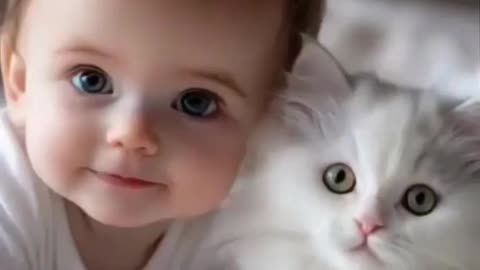 Funny cats😍❤️ and baby love, Cute animals