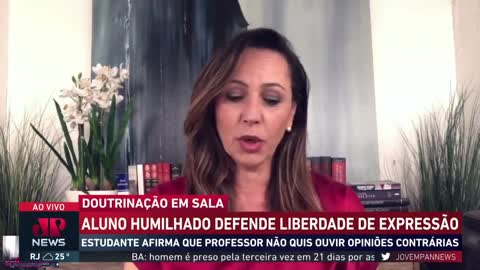 Pingos nos IS conversa com o aluno que foi humilhado pelo professor por defender o agro