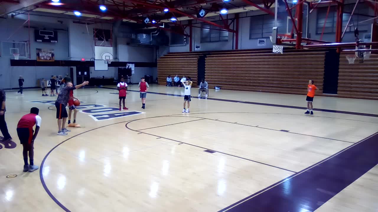 Guard Movement in 4 out 1 in Motion Offense - Alcoa Stars