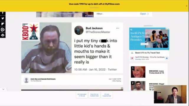 Post Millennial's Andy Ngo reports on child trafficking crimes of Noah Madrano