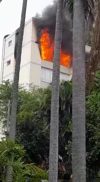 Florida Road Fire