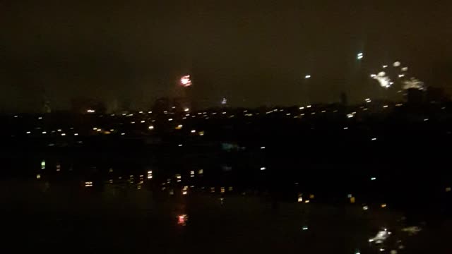 Fireworks Rostov-on-Don. New Year