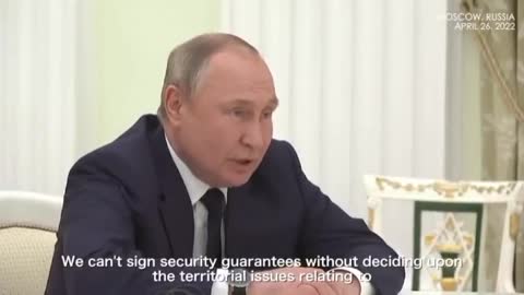 Putin says Russia knows who did Bucha, how it was arranged/staged