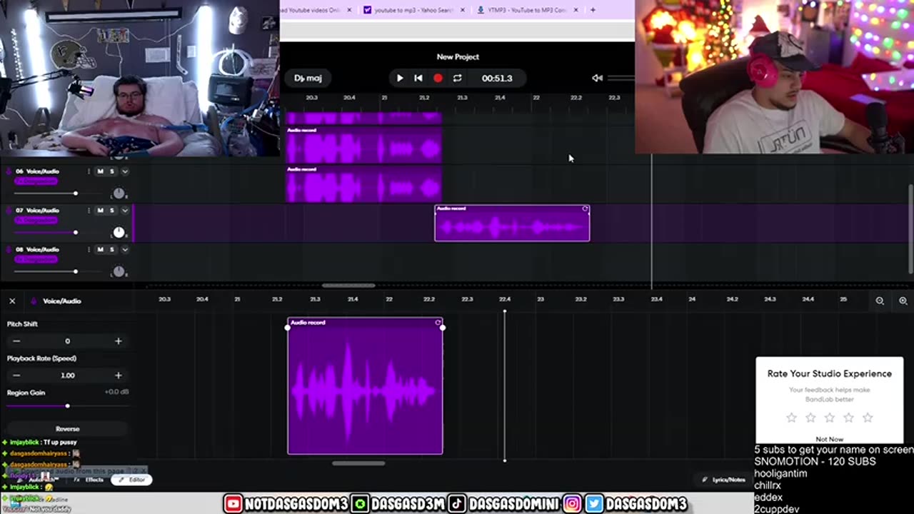 Dasgasd3m | Back Home Forever | Reaction / MonkeyApp / Music Production | Live Stream 11-10-24