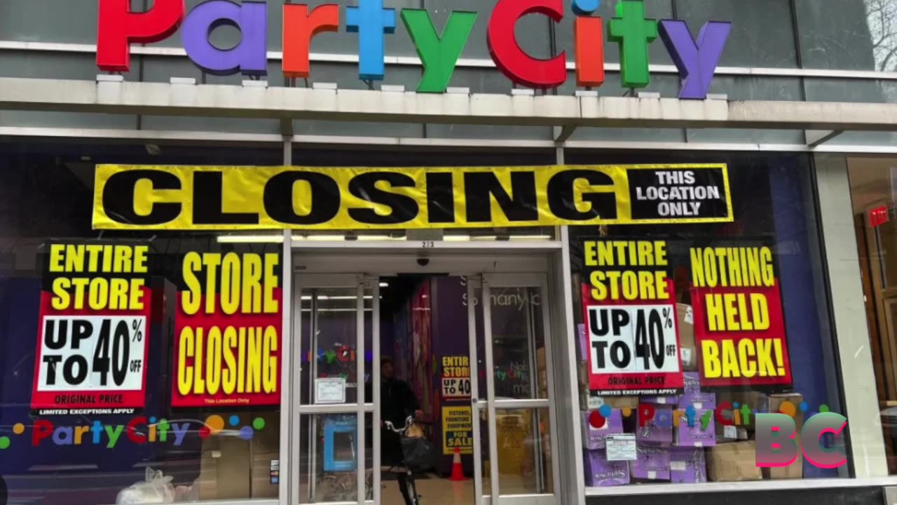 Party City To Close Its Stores As Company Files For Bankruptcy