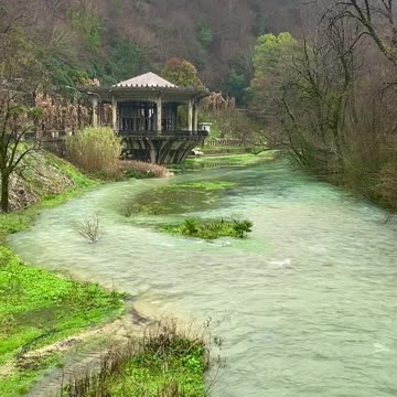 Cloudy Day in the River