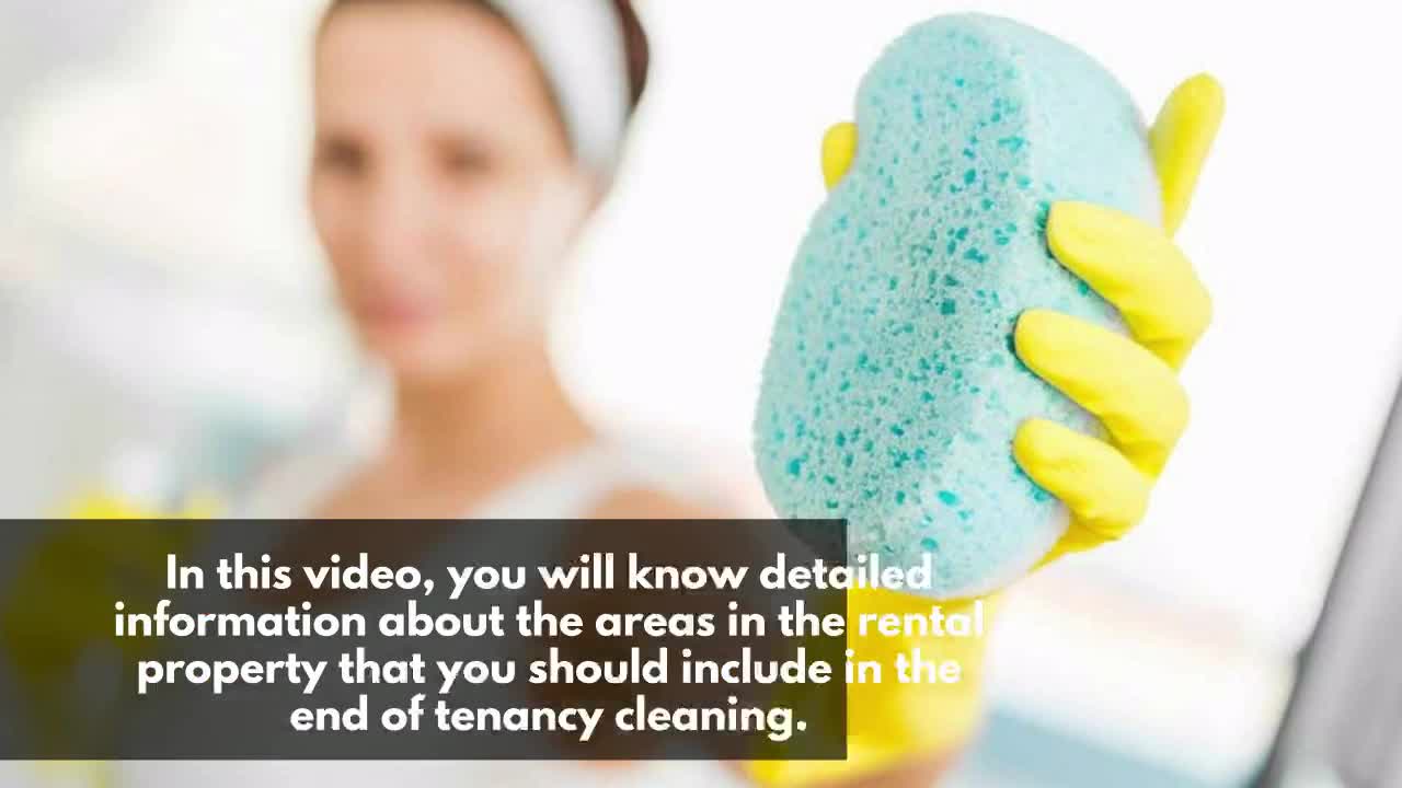 What Does End Of Tenancy Cleaning Include?