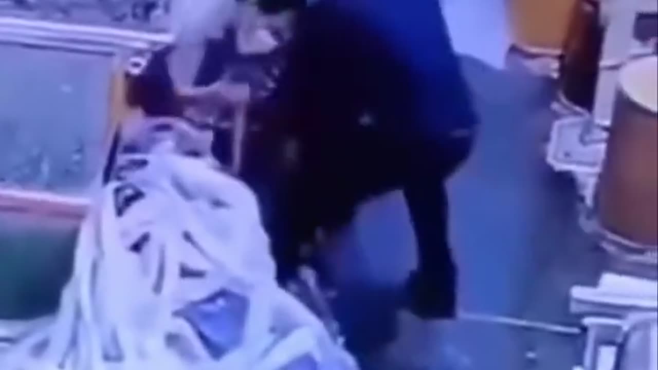 Man Saved From Getting Eaten By Machine