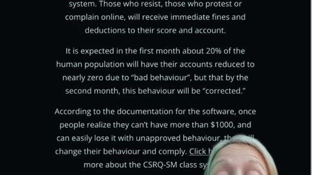 SCRQ-SM - SOCIAL CREDIT - 'GREAT RESET' PLAN TO CONTROL YOUR FINANCES