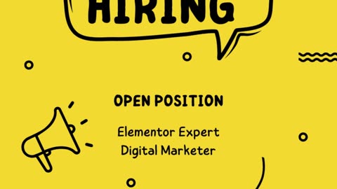 We are hiring