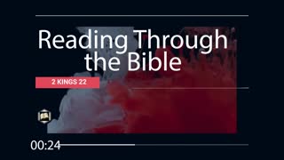 Reading Through the Bible - "Major Housecleaning"