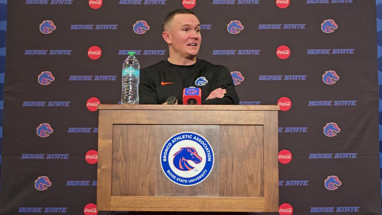 Pre Oregon State Interview With Boise State Head Football Coach, Spencer Danielson 11/25/2024