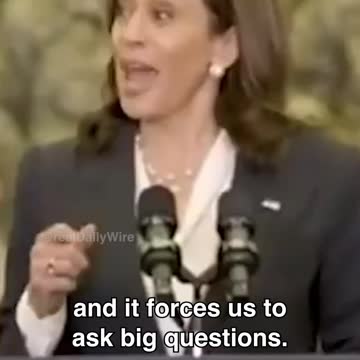 @kamalaharris 😂😂😂😂 Is Kamala Harris Mentally Challenged? Kamala Harris' Word Soup Sandwich