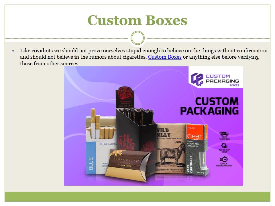 Custom Boxes