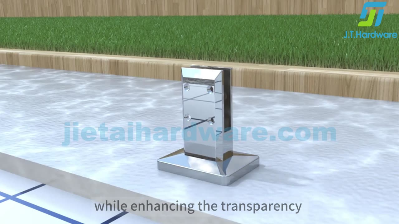 Elevate Your Space with Our Cutting-Edge Glass Spigot!#glassspigot #glassfence #glassrailing