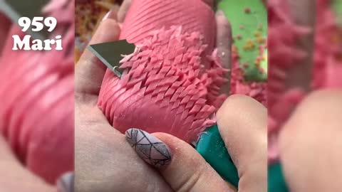 ASMR soap cutting, carving and scraping and shaving sounds. Relaxing and satisfying.