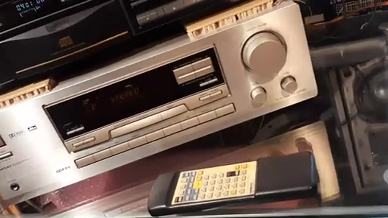 Onkyo DS784, Pioneer 601 cd player, test