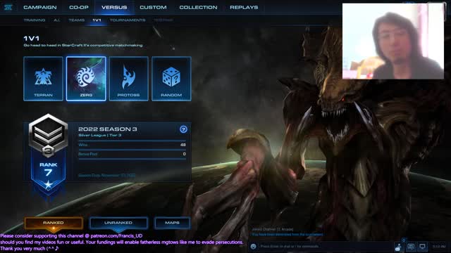 starcraft2 my shitty airdrops zerg v terran :/