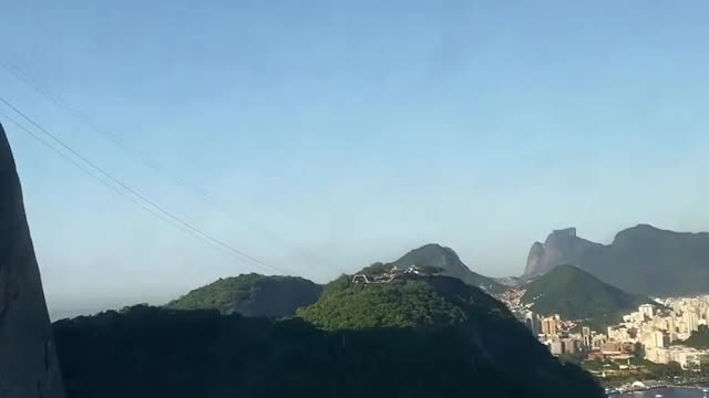 Rio de Janeiro Airplane view