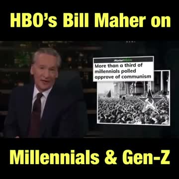 Bill Maher speaks to Millennials and Get-Z
