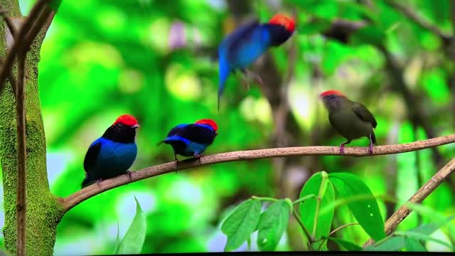 NETFLIX OUR PLANET BIRD MATING DANCE FUNNY