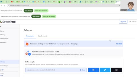 Streamyard Referrals Needed