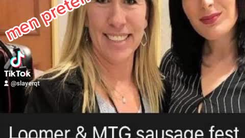 MTG & LAURA LOOMER R MEN 🤮