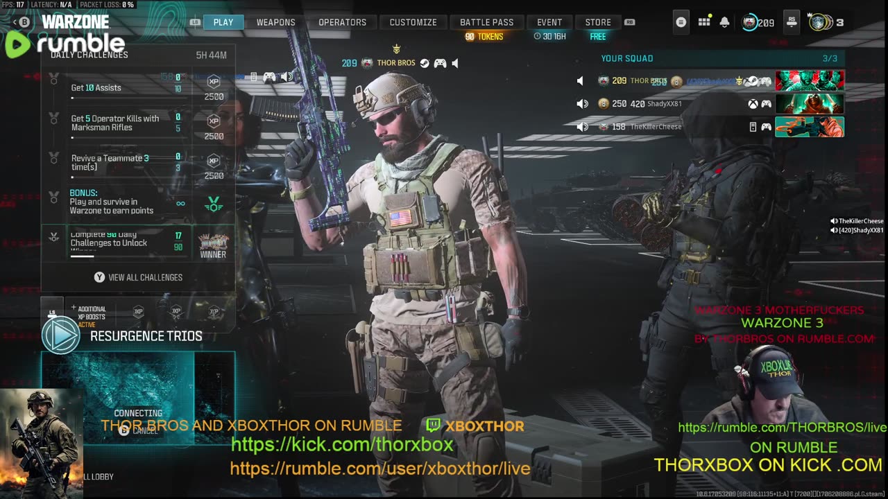 LIVE STREAM MODERN WARFARE 3 AND TALKING SHIT WITH NEW FRIENDS WITH THOR BROS